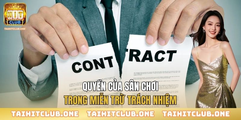 Quyền của sân chơi trong miễn trừ trách nhiệm