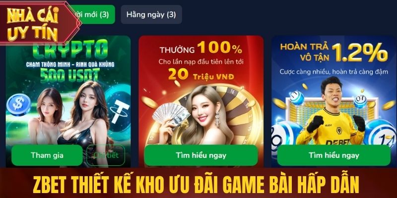 Zbet - Nền Tảng Game Bài Được Nhiều Người Quan Tâm Zbet thiết kế kho ưu đãi game bài hấp dẫn cho người chơi