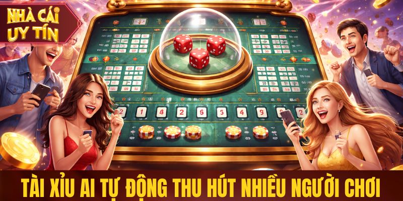 Tài xỉu AI tự động thu hút nhiều người chơi